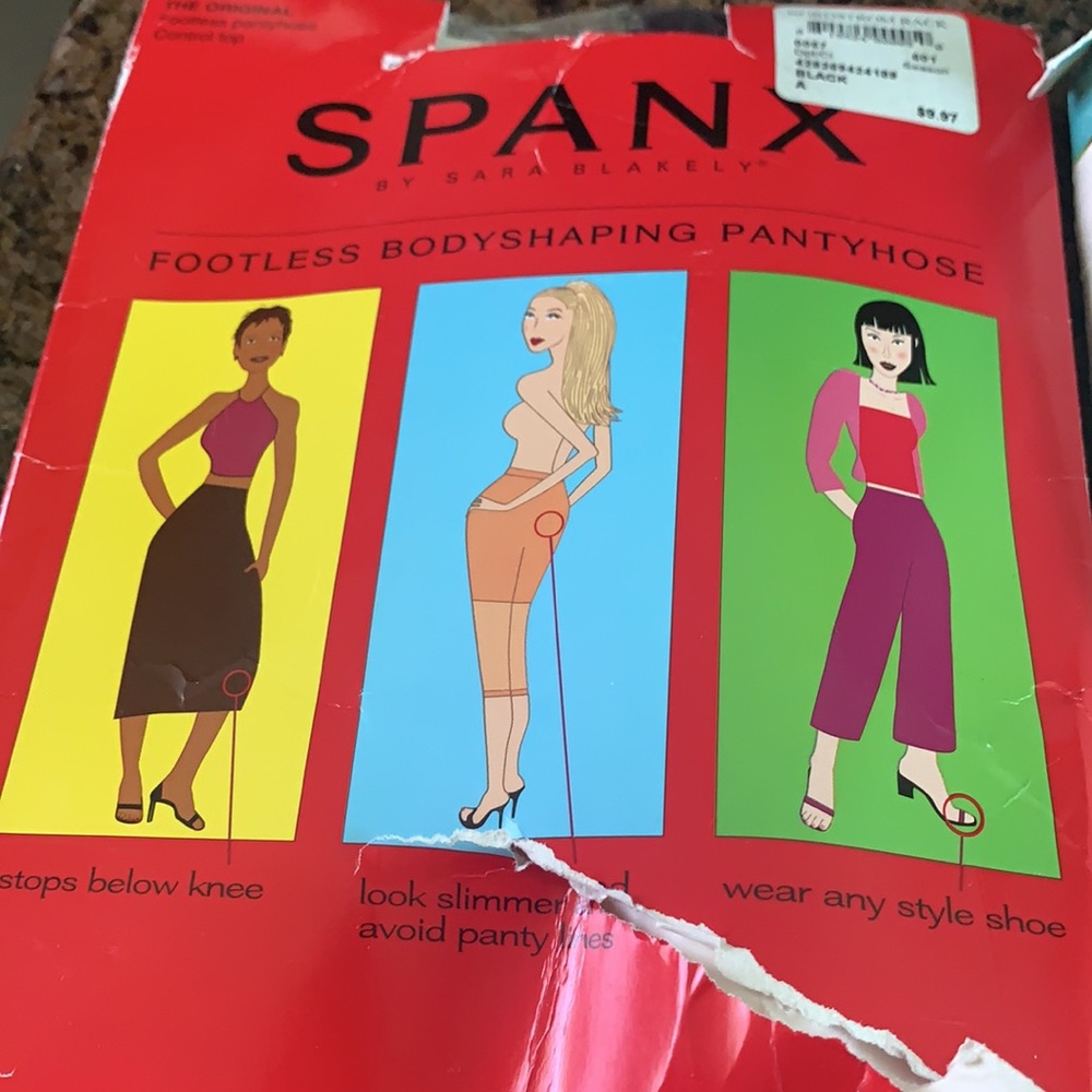 One pair spanx one hose 1 tights - Picture 3 of 14